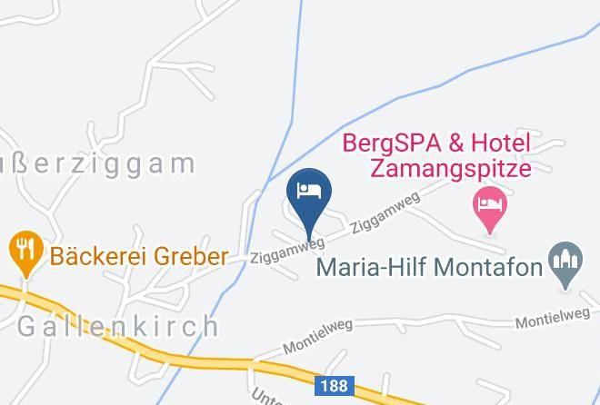 Bludenz - Ferienwohnung Alpenblick Maps