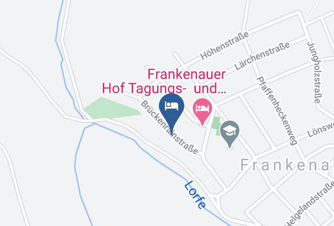 Waldeck Frankenberg - Ferienwohnung Am Brueckenrain Maps