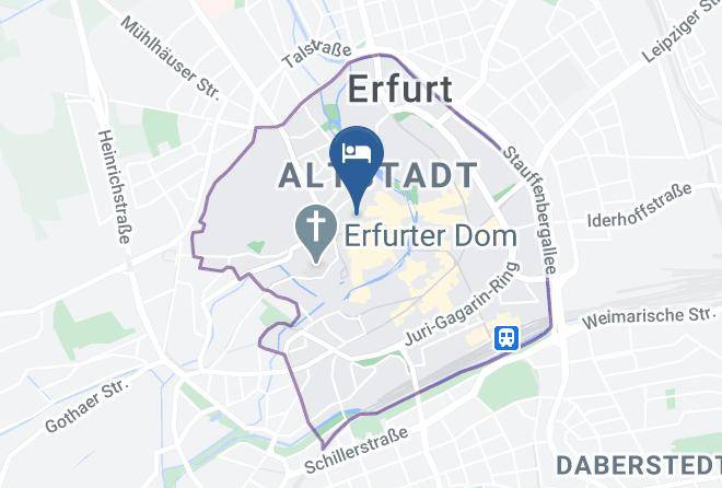 Erfurt - Ferienwohnung Am Erfurter Dom Maps