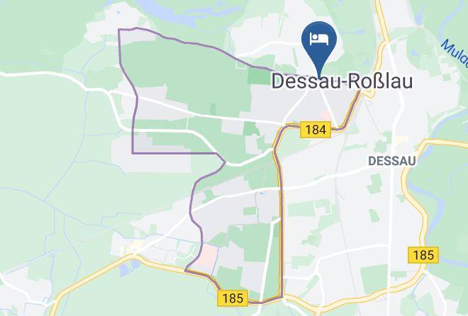 Dessau Roslau - Ferienwohnung Am Georgengarten Maps