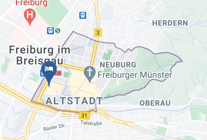 Freiburg - Ferienwohnung Am Konzerthaus Maps