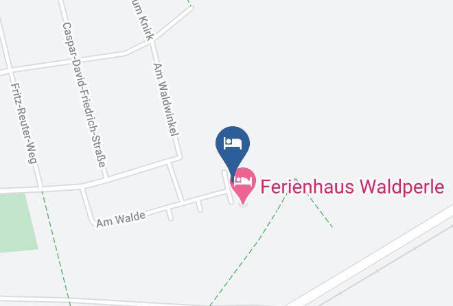 Vorpommern Greifswald - Ferienwohnung Am Walde Maps