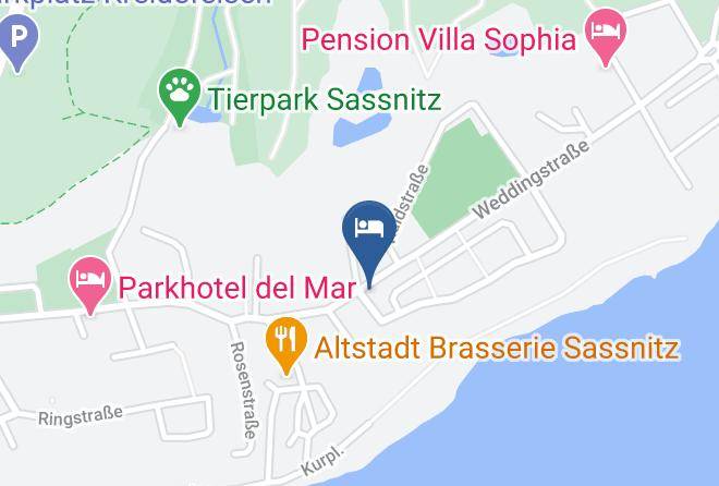 Vorpommern Rugen - Ferienwohnung Am Wedding Maps