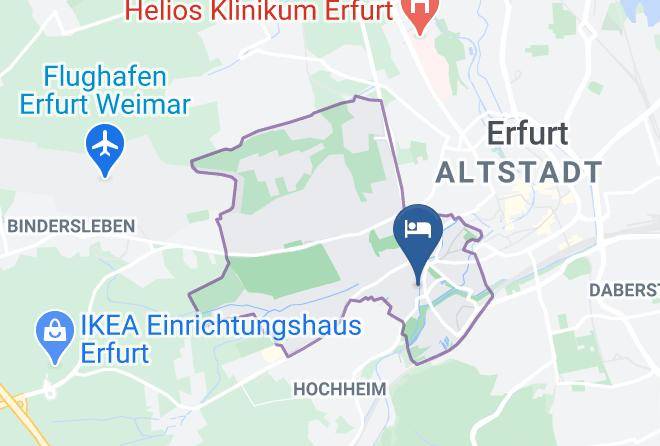 Erfurt - Ferienwohnung An Der Cyriaksburg Maps
