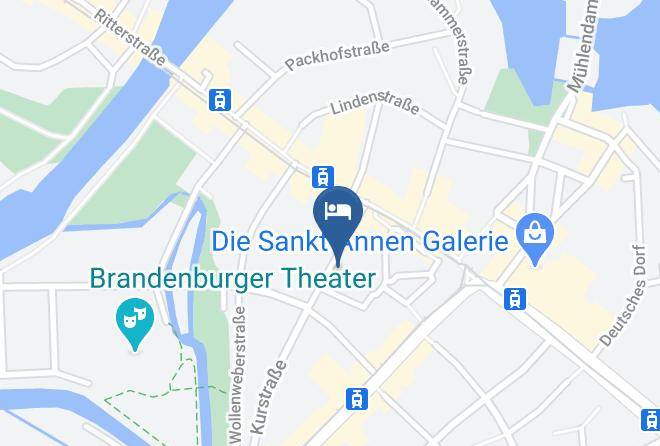 Brandenburg On The Havel - Ferienwohnung Backstube Konig Maps