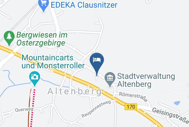 Sachsische Schweiz Osterzgebirge - Ferienwohnung Bei Jana & Detlef Maps