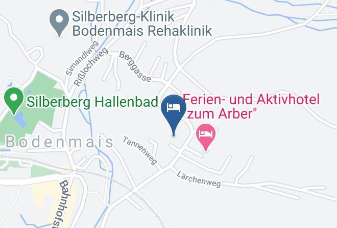 Regen - Ferienwohnung Bergsicht Maps