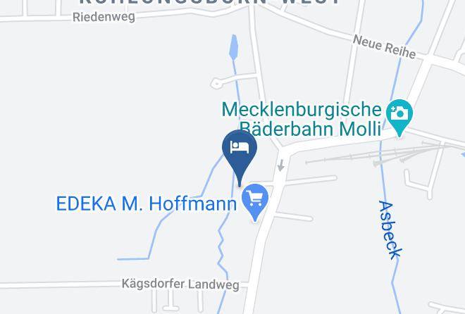 Rostock - Ferienwohnung Billabong Maps