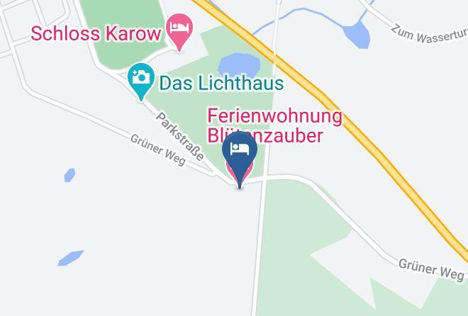 Ludwigslust Parchim - Ferienwohnung Blutenzauber Maps