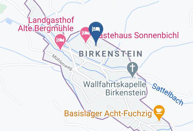 Miesbach - Ferienwohnung Daller Maps