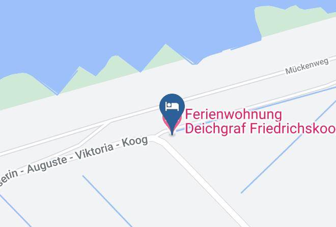 Dithmarschen - Ferienwohnung Deichgraf Friedrichskoog Maps