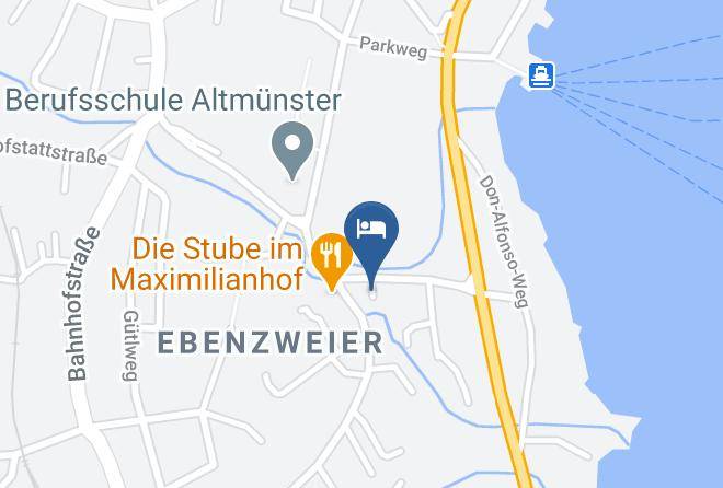 Gmunden - Ferienwohnung Ebenzweier Maps