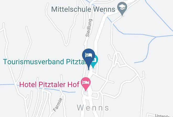 Imst - Ferienwohnung Eiter Wenns Maps