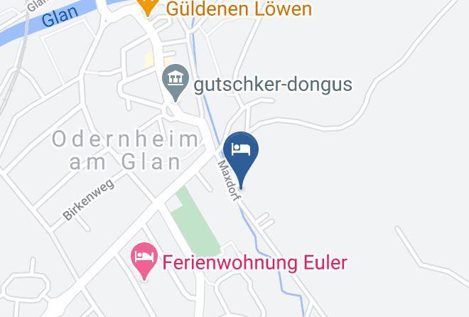 Bad Kreuznach - Ferienwohnung Familie Porth Maps