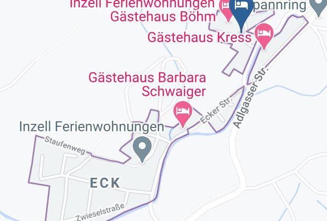 Traunstein - Ferienwohnung Fewo Rieder Inzell Maps
