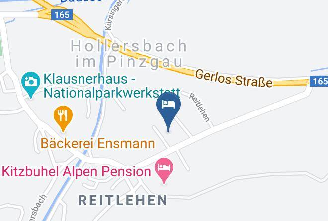 Zell Am See - Ferienwohnung Fred Maps