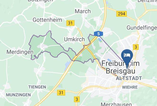 Freiburg - Ferienwohnung Freiraum Maps