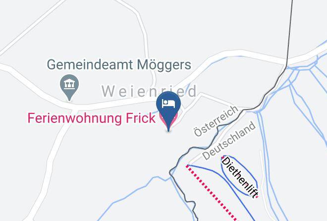 Bregenz - Ferienwohnung Frick Maps