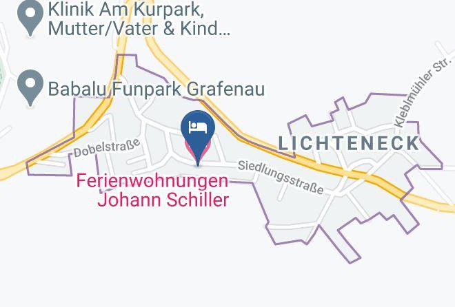 Freyung Grafenau - Ferienwohnungen Johann Schiller Maps