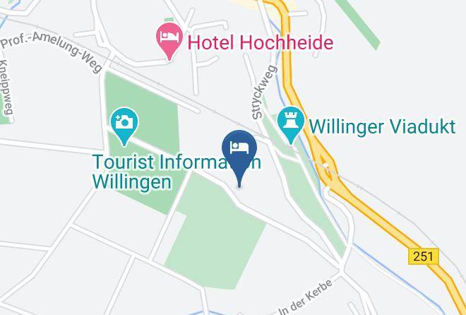 Waldeck Frankenberg - Ferienwohnung Frosch Maps