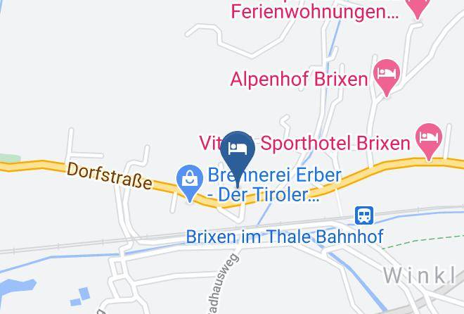Kitzbuhel - Ferienwohnung Gabriele Maps