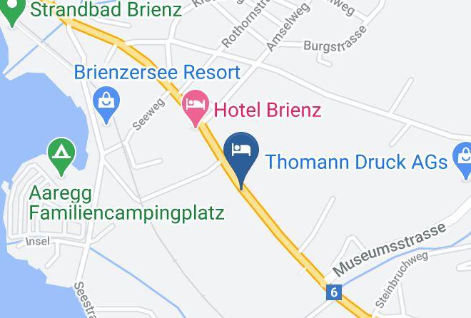 Interlaken Oberhasli - Ferienwohnung Gafner Maps
