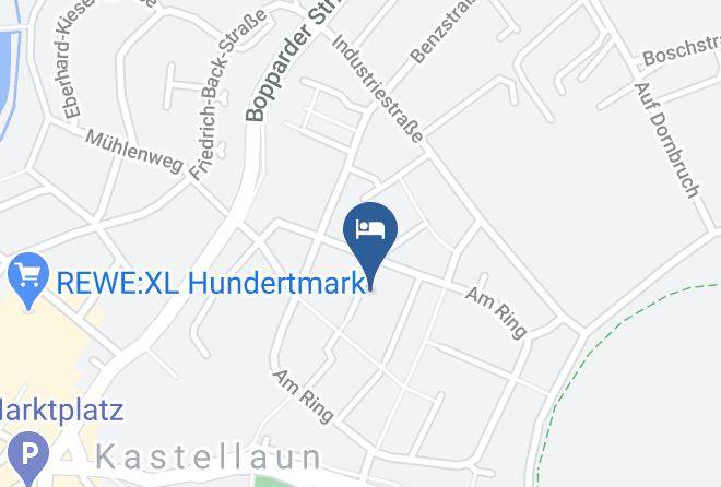 Rhein Hunsruck Kreis - Ferienwohnung Gas Maps