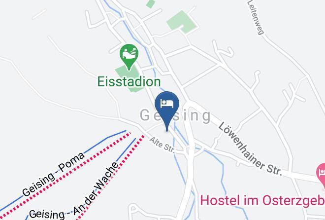 Sachsische Schweiz Osterzgebirge - Ferienwohnung Grieser Maps