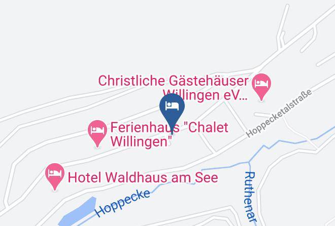 Waldeck Frankenberg - Ferienwohnung Grossmann Maps