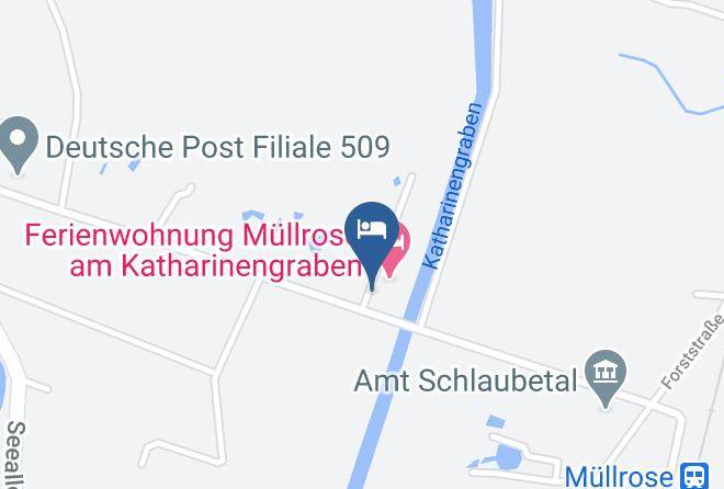 Oder Spree - Ferienwohnung Haus Alexa Mullrose Maps