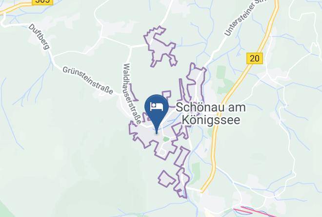 Berchtesgadener Land - Ferienwohnung Haus Alpenrebe Maps