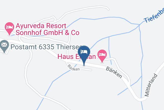 Kufstein - Ferienwohnung Haus Bergkristall Hinterthiersee Maps