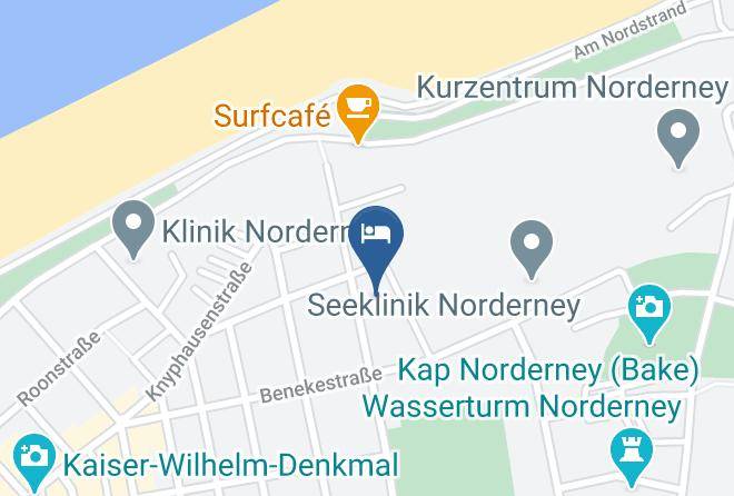 Aurich - Ferienwohnung Haus Dunenrose Norderney Maps