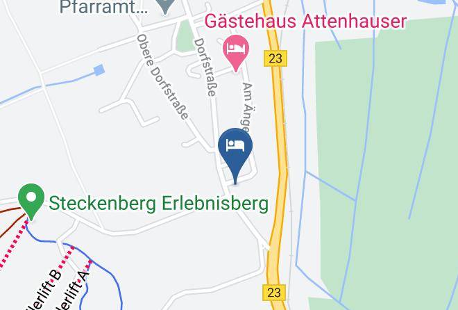 Garmisch Partenkirchen - Ferienwohnung Haus Oswald Maps