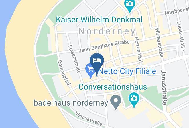 Aurich - Ferienwohnung Haus Roland Urlaub Auf Norderney Maps