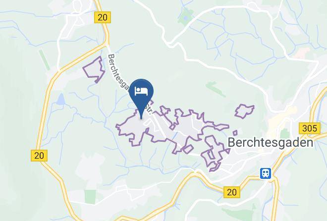 Berchtesgadener Land - Ferienwohnung Haus Rosenrot Maps