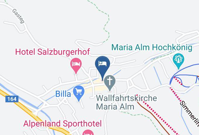 Zell Am See - Ferienwohnung Haus Stablerkramer Maria Alm Maps