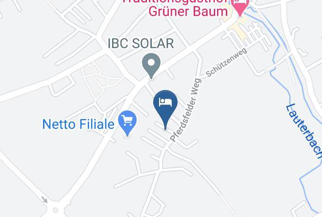 Lichtenfels - Ferienwohnung Haus Staffelbergblick Maps
