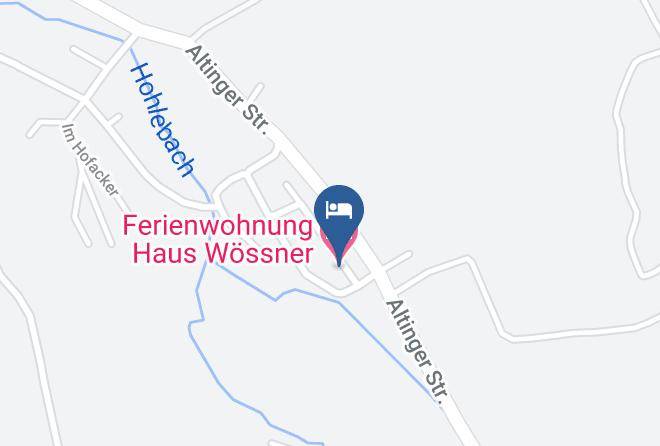 Lorrach - Ferienwohnung Haus Wossner Maps
