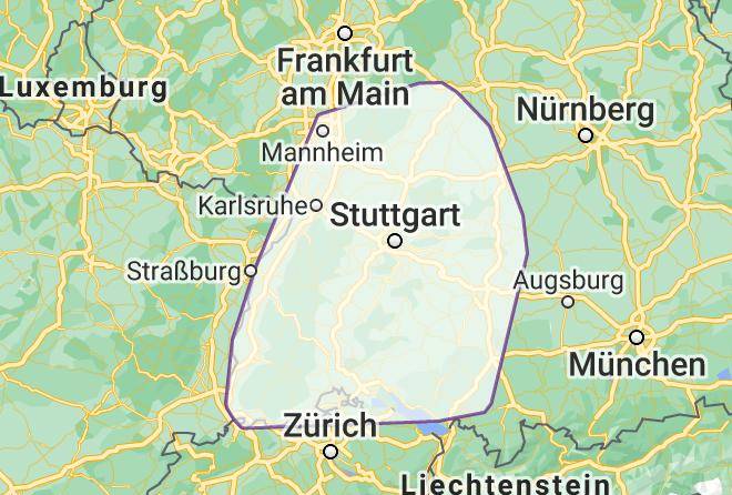 Boblingen - Ferienwohnung Hohn Maps
