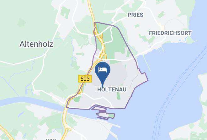 Kiel - Ferienwohnung Holtenau Maps