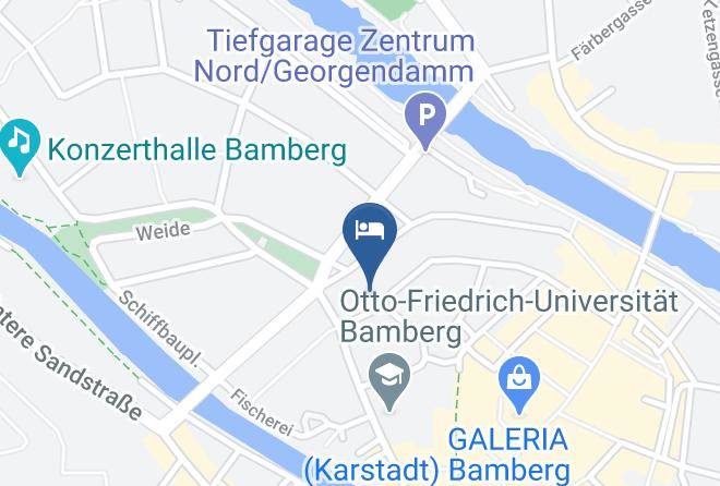Bamberg - Ferienwohnung Holzmarkt Bamberg Maps