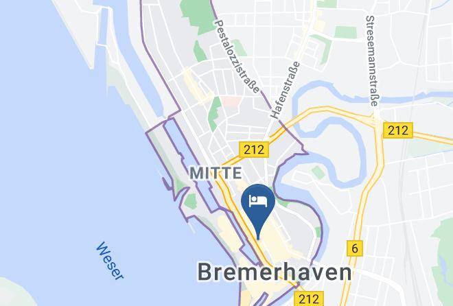 Bremerhaven - Ferienwohnung Horizont Maps