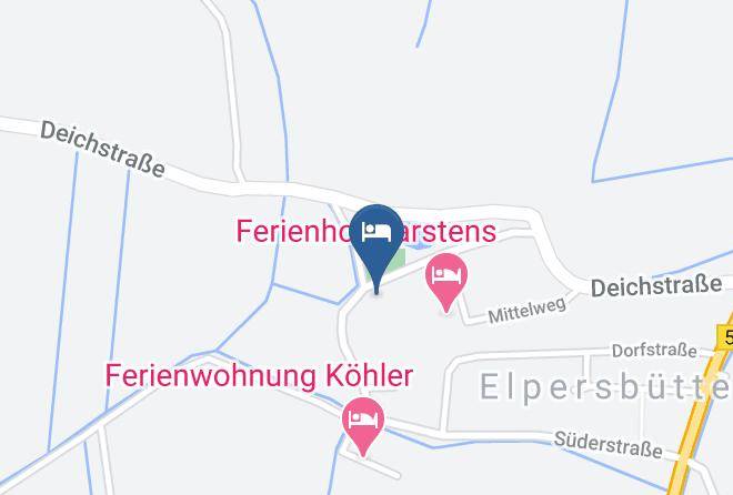 Dithmarschen - Ferienwohnung Hosse Maps