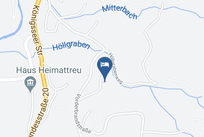 Berchtesgadener Land - Ferienwohnung Illig Maps