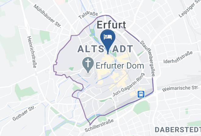Erfurt - Ferienwohnung In Der Altstadt Von Erfurt Maps