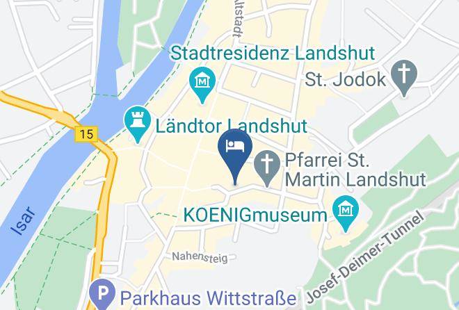 Landshut - Ferienwohnung In Der Kirchgasse Maps