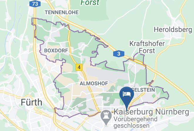 Nuremberg - Ferienwohnung In Nurnberg Maps