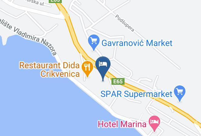 Crikvenica - Ferienwohnung Jelka Gagulic Maps