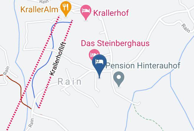 Zell Am See - Ferienwohnung John Seymour Maps